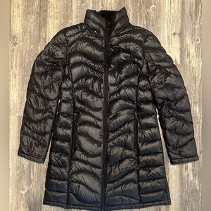 Black Andrew Mark coat in good condition